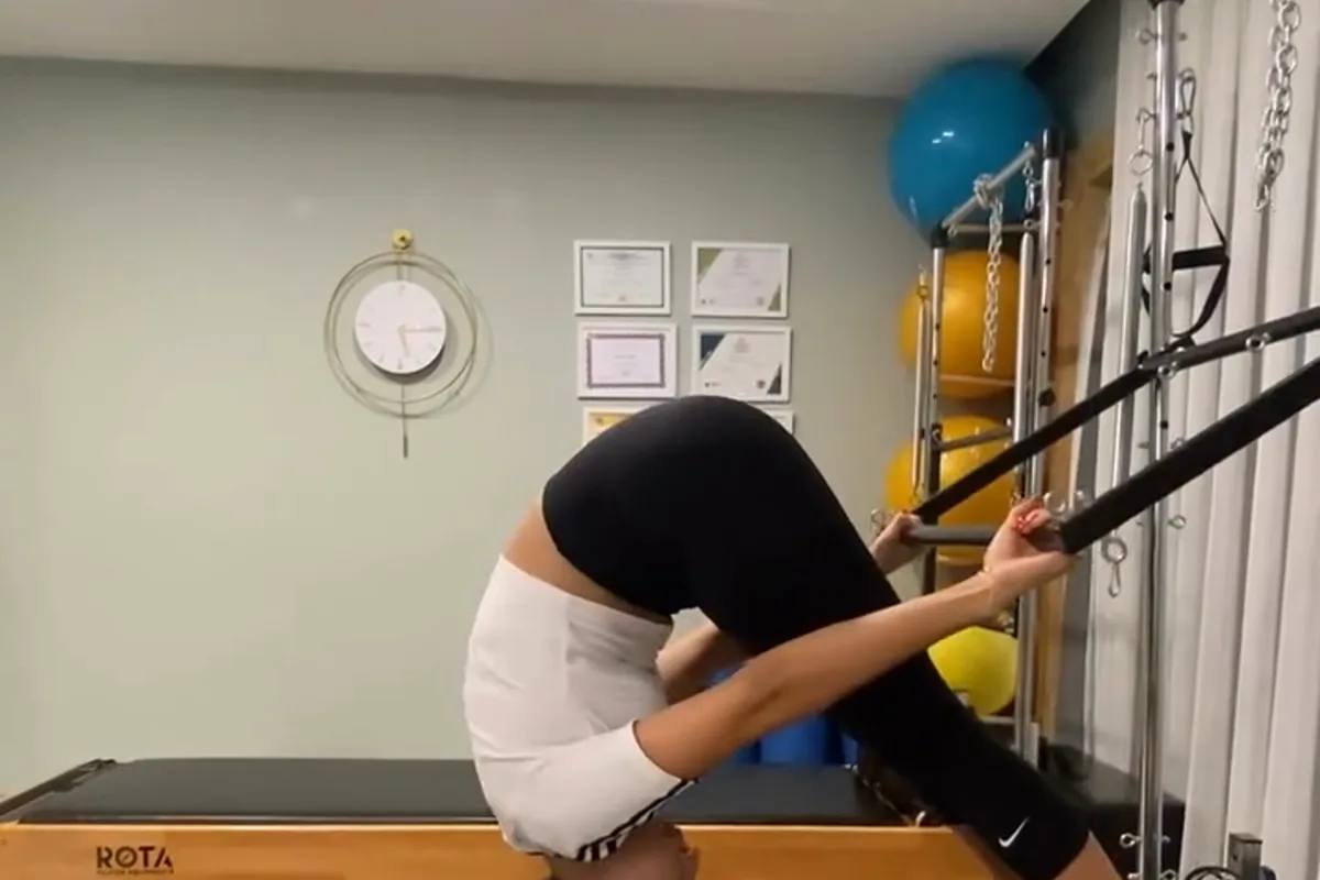 Osmaniye Pilates stüdyosunda tower çalışması