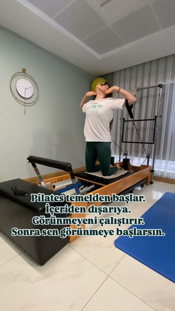 Kişiye özel programdan bir kesit